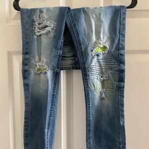 Trendy Kids Distressed Denim Jeans